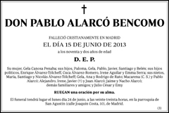 Pablo Alarcó Bencomo